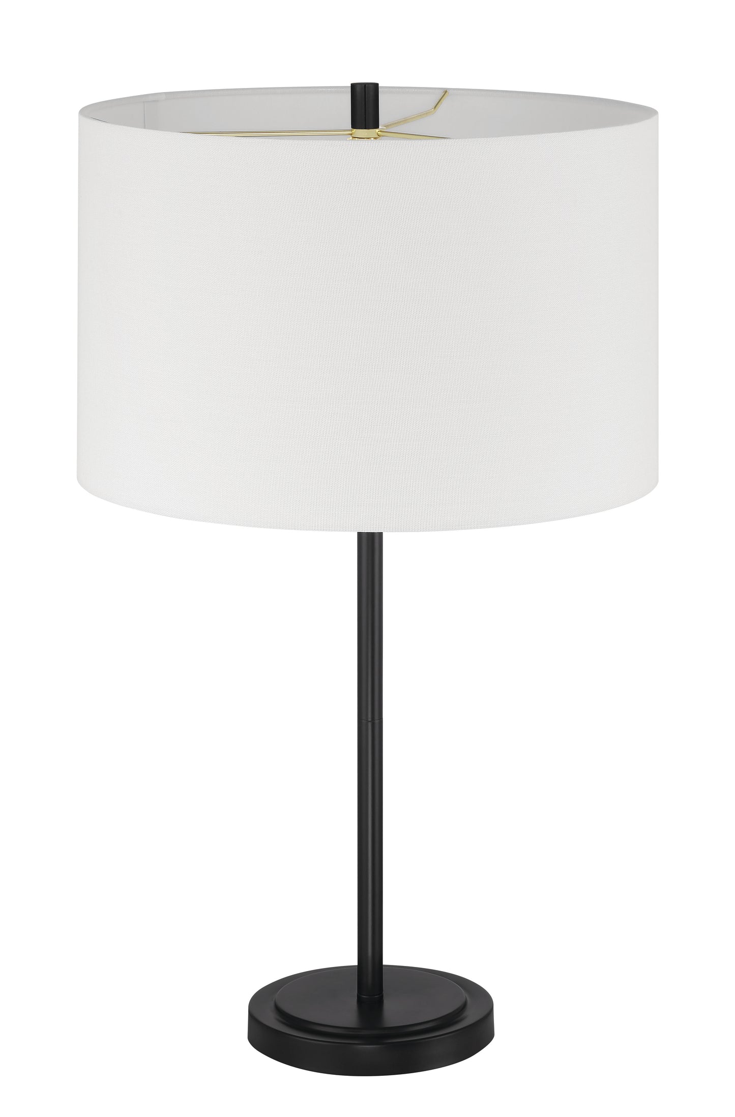 87009FB-T - Jones 1 Light 27" High Table Lamp - Flat Black