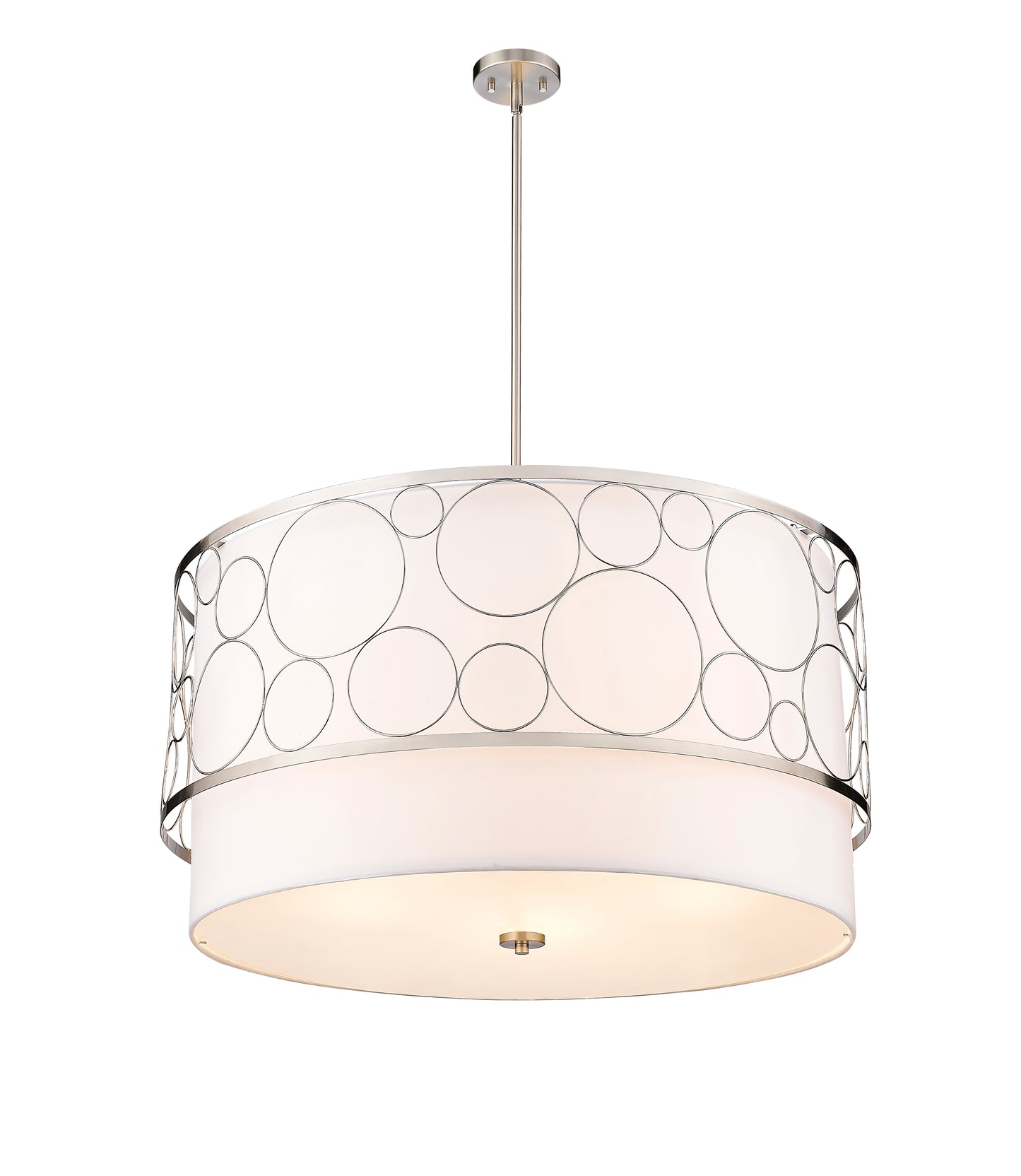 197-32BN - Kendall 5 Light 32" Chandelier - Brushed Nickel