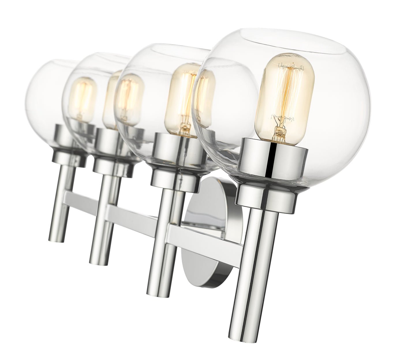 7502-4V-CH - Sutton 4 Light 32" Vanity - Chrome