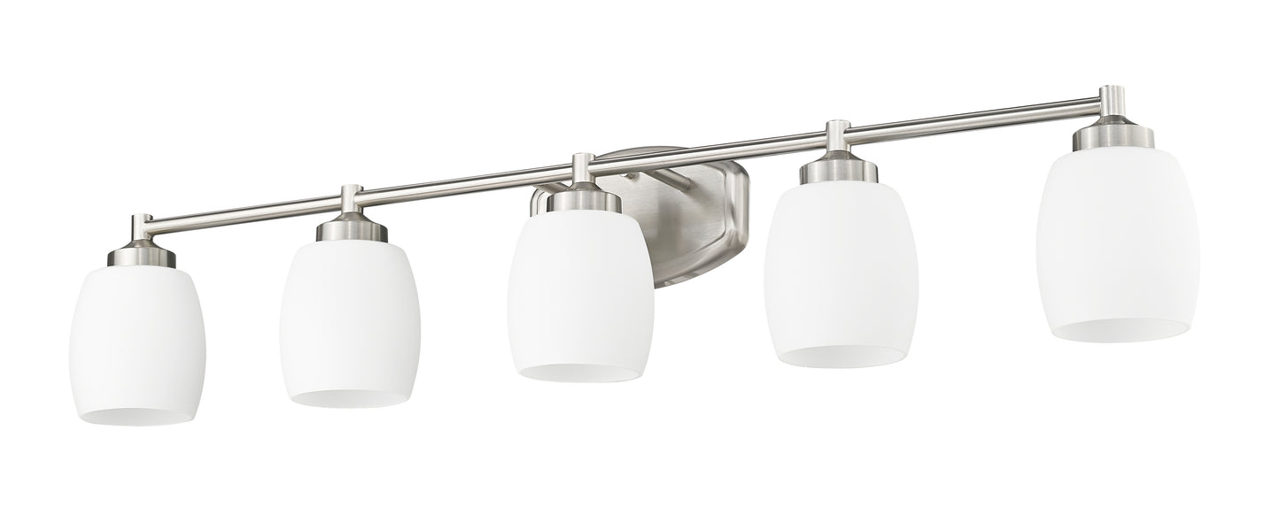 745-5V-BN - Kendrick 5 Light 39" Vanity - Brushed Nickel