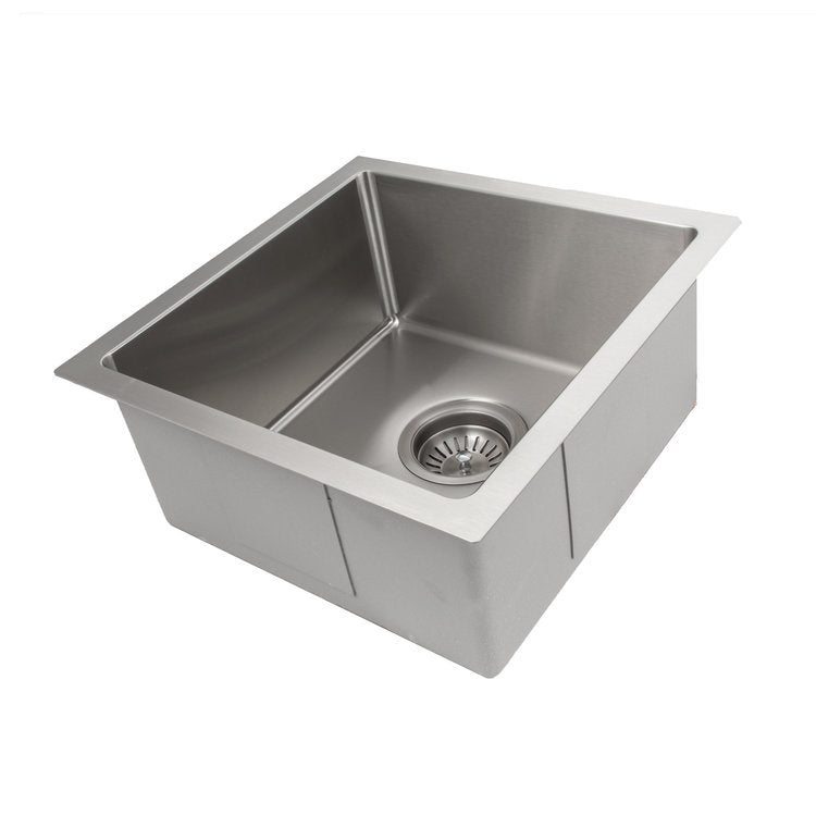 SUS-15 - 15" Boreal Undermount Single Bowl Bar Kitchen Sink in Stainless Steel