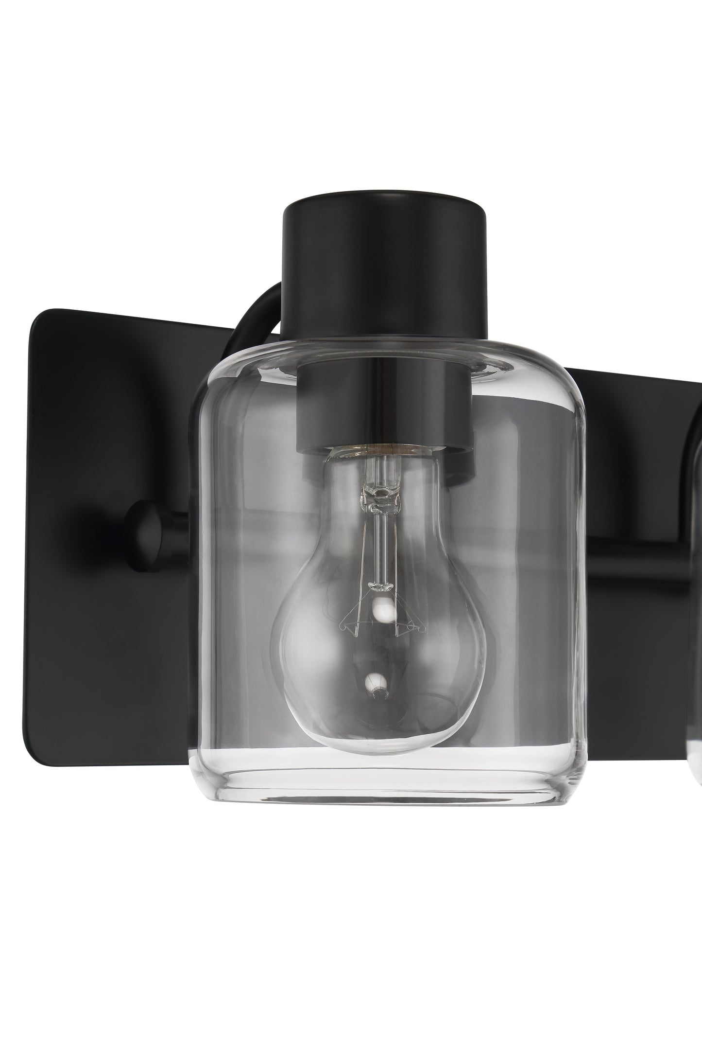 17712FB2 - Rori 2 Light 12.38" Wide Vanity Light - Flat Black