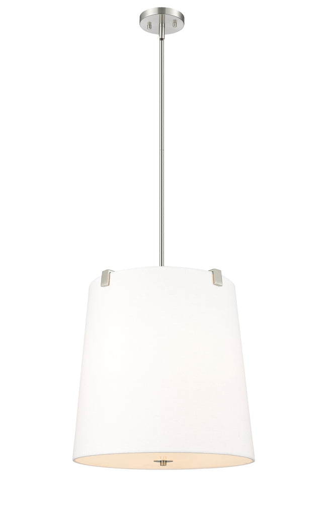 3501P18-BN - Weston 5 Light 18" Pendant - Brushed Nickel