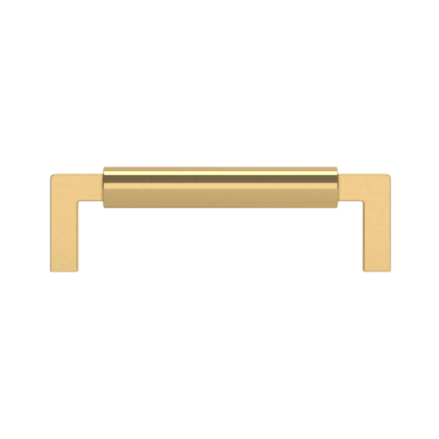 4431044 - 4" Centers - Gramercy Pull - Satin Brass