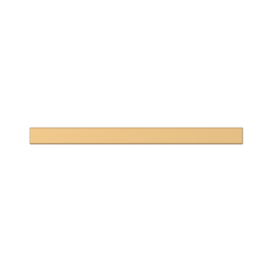 4621003 - 4" Centers - Edge Pull - Polished Brass