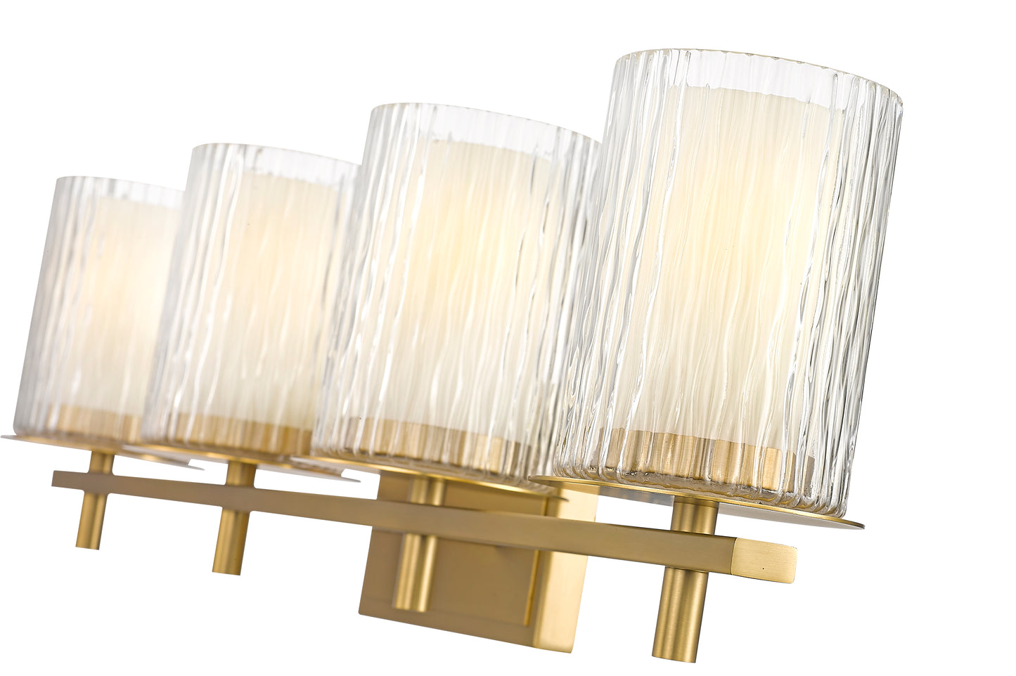 1949-4V-MGLD - Grayson 4 Light 31" Vanity - Modern Gold