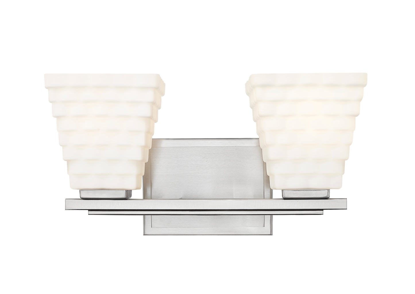 7514-2V-BN - Annalise 2 Light 14" Vanity - Brushed Nickel