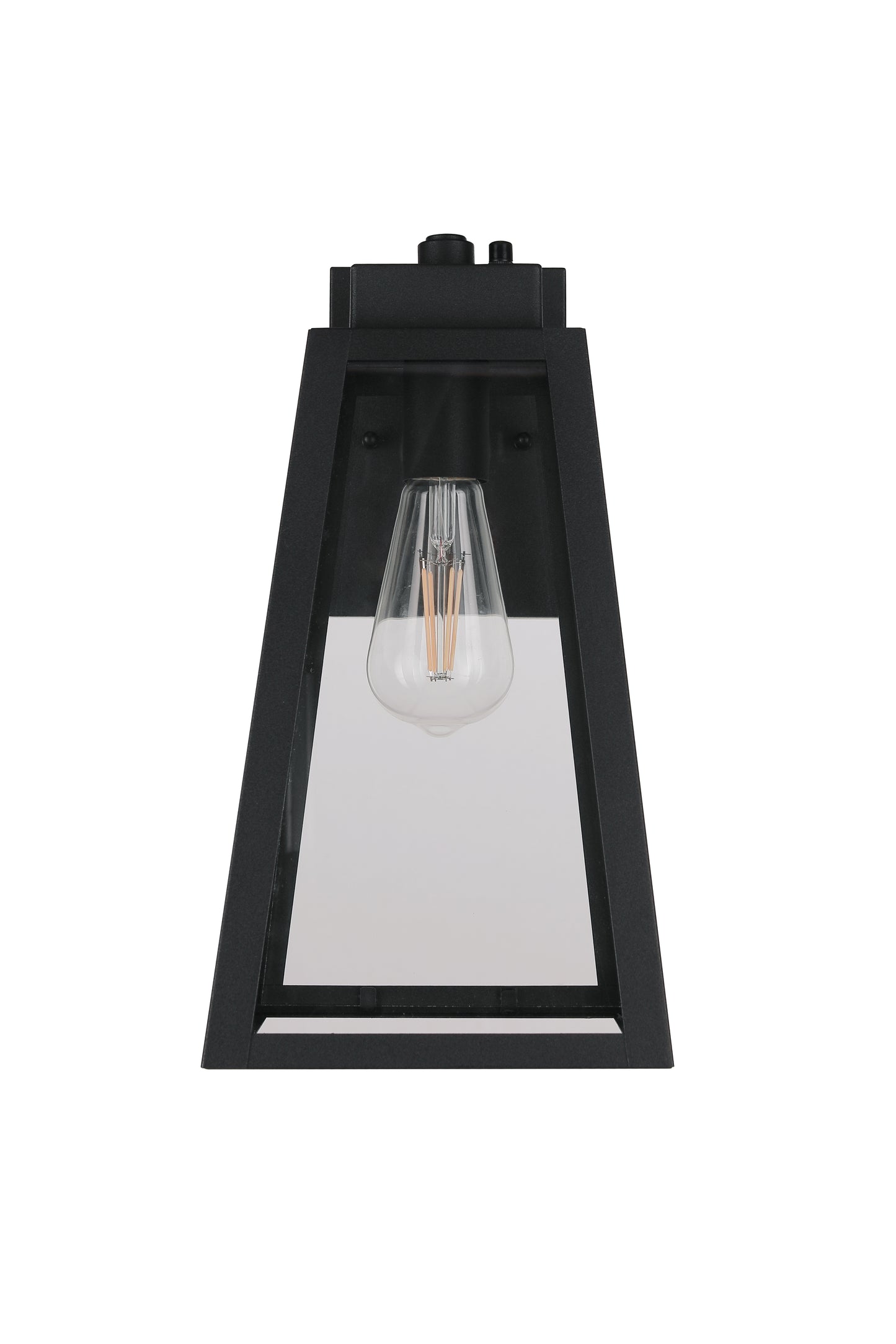 ZA6914-TB-PC - Sorano 1 Light 13.88" High Outdoor Wall Lantern - Textured Black