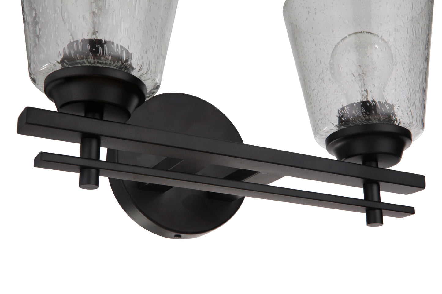 19616FB2 - Drake 2 Light 16" Wide Vanity Light - Flat Black