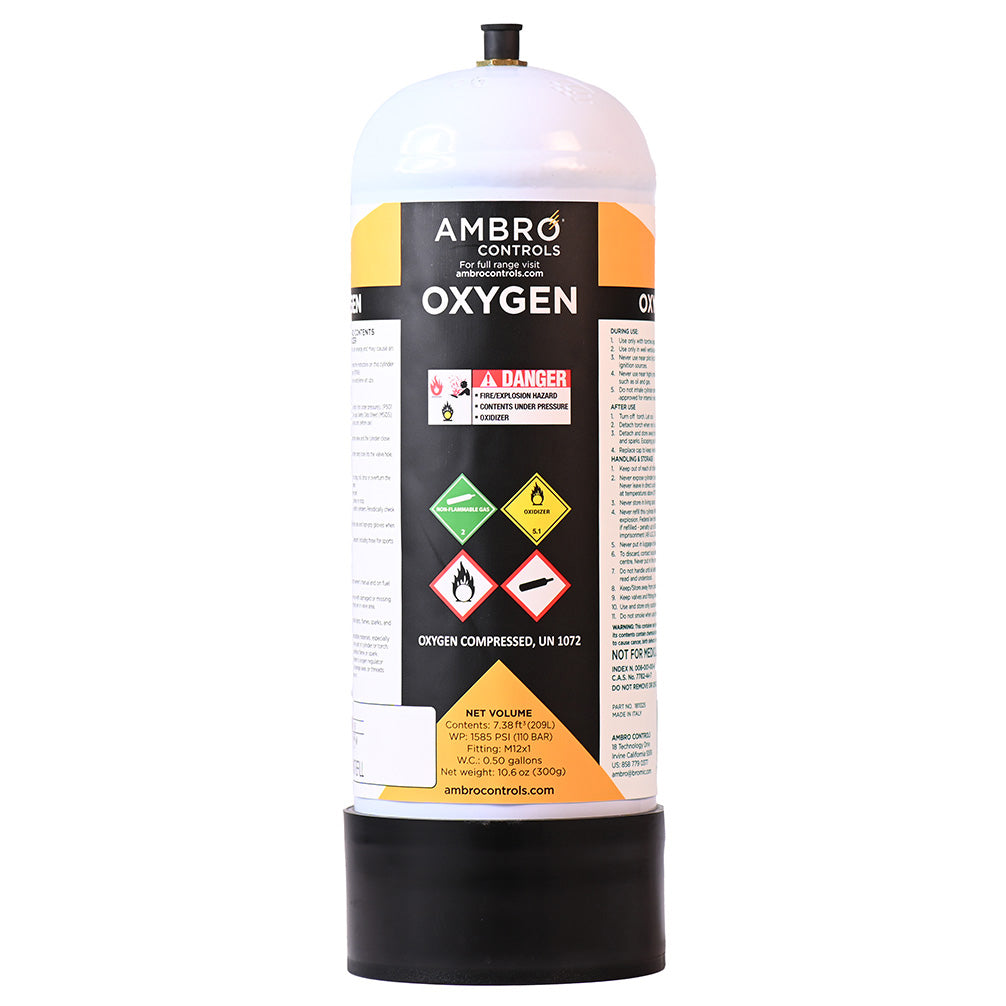 1811325 - 1.9L Oxygen Cylinder