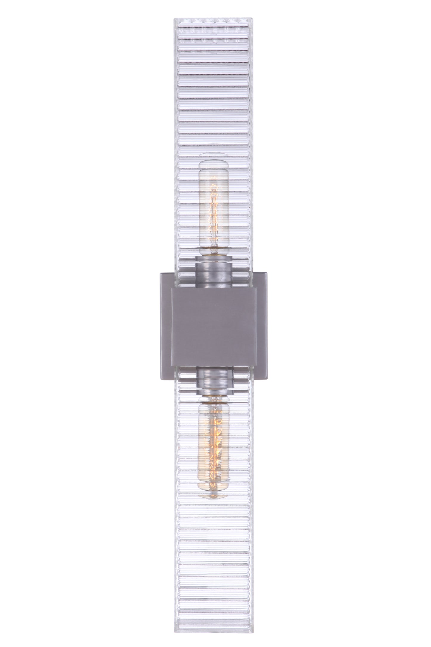 ZA4510-SA - Ridge 2 Light 24" High Outdoor Wall Lantern - Satin Aluminum
