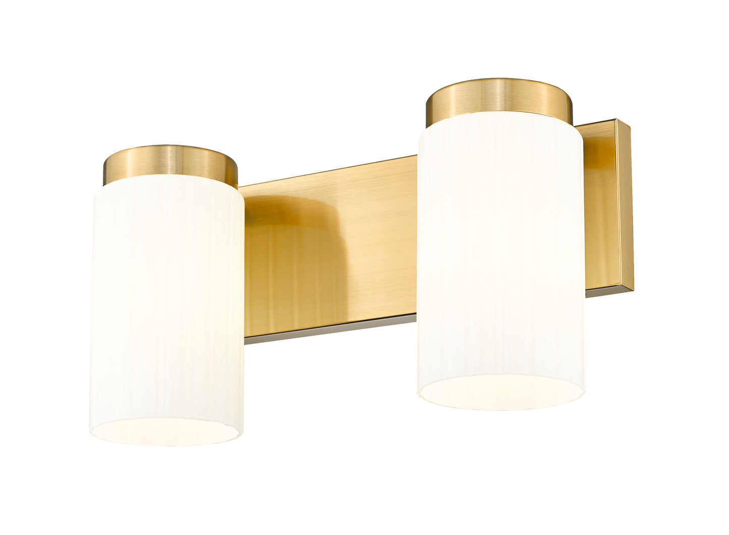 746-2V-LG - Burk 2 Light 14" Vanity - Luxe Gold