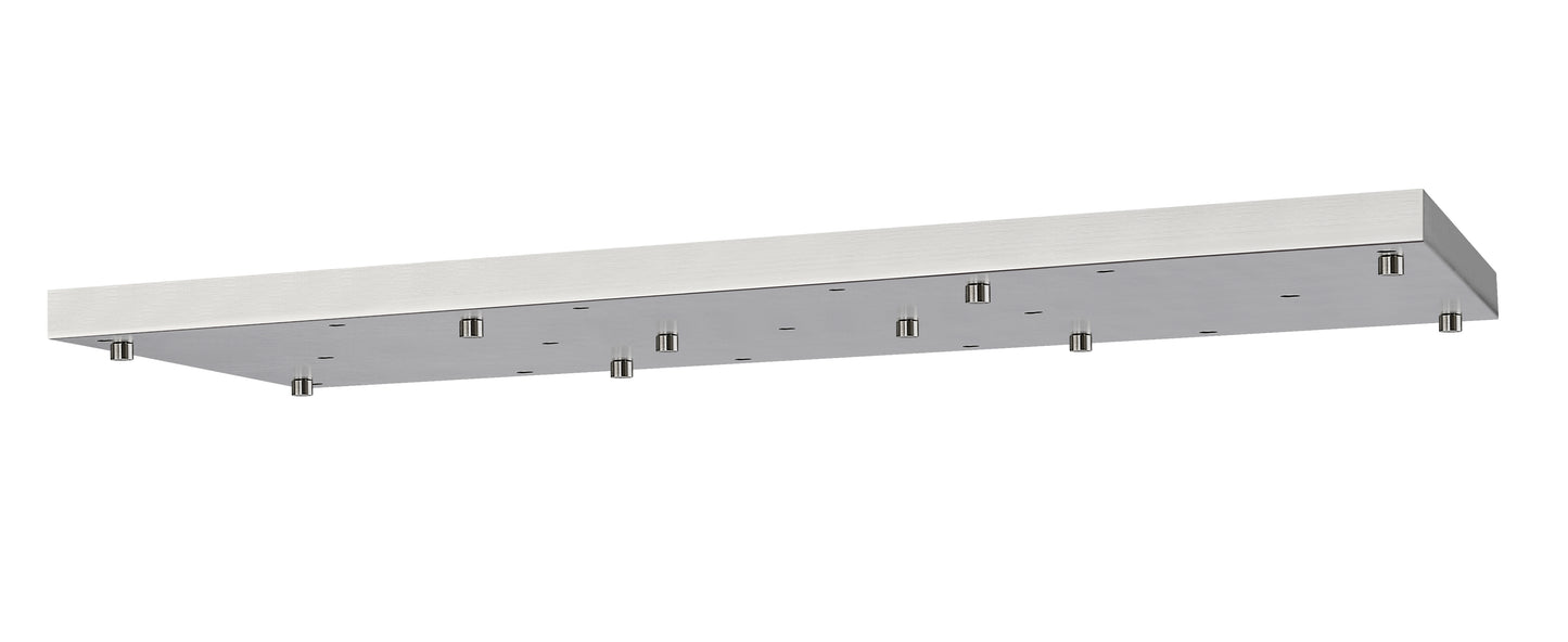 CP4217L-BN - Multi Point Canopy 17 Light Ceiling 18" Plate - Brushed Nickel