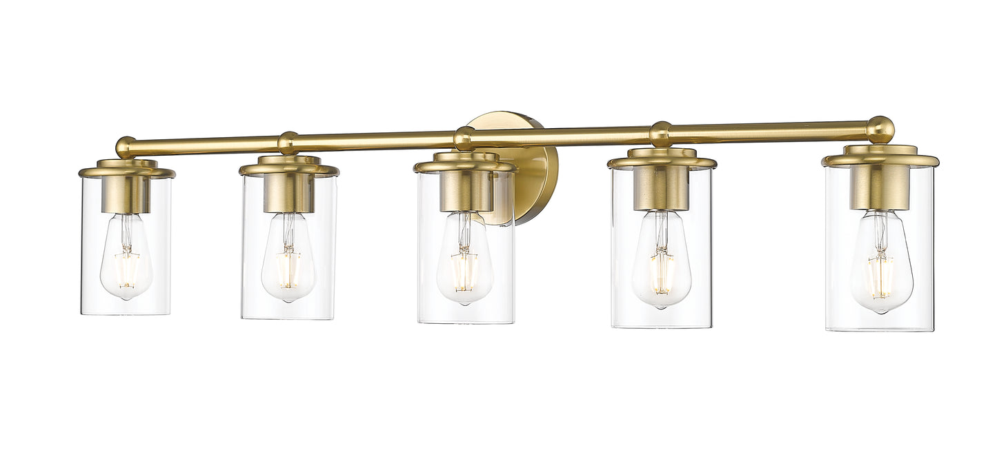 742-5V-LG - Thayer 5 Light 39" Vanity - Luxe Gold