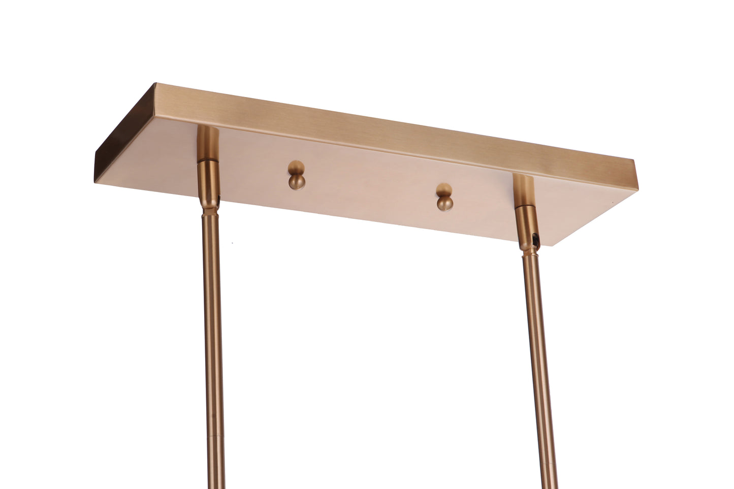 54378-SB - Larrson 8 Light 4.75" Wide Island Light - Satin Brass