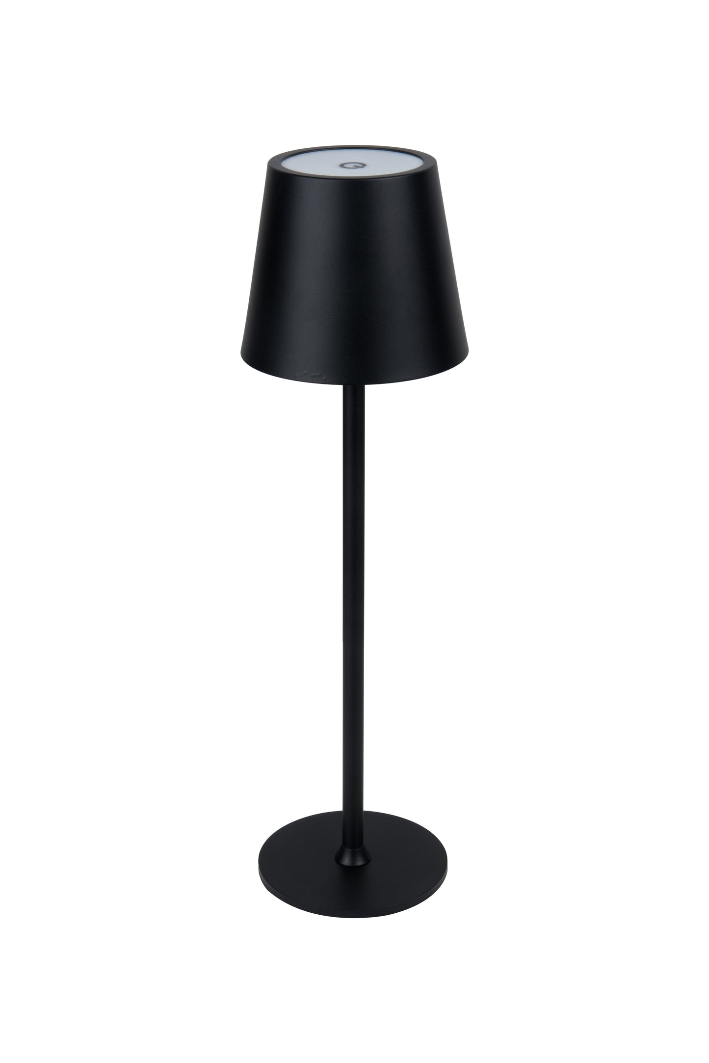 86290FB-TR - Evans 1 Light 15" High LED Rechargeable Lamp - Flat Black