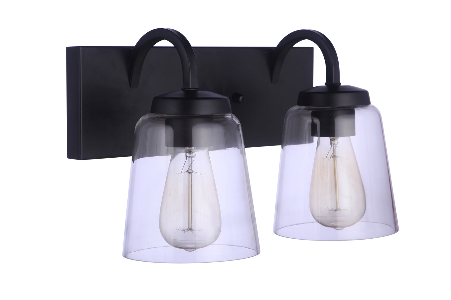 16314FB2 - Elsa 2 Light 14" Wide Vanity Light - Flat Black