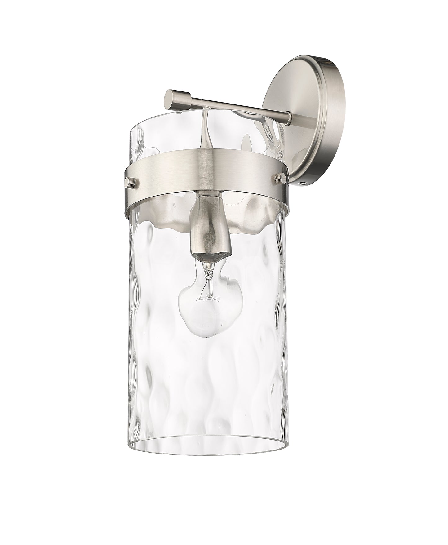 3035-1SL-BN - Fontaine 1 Light Wall 16" Sconce - Brushed Nickel