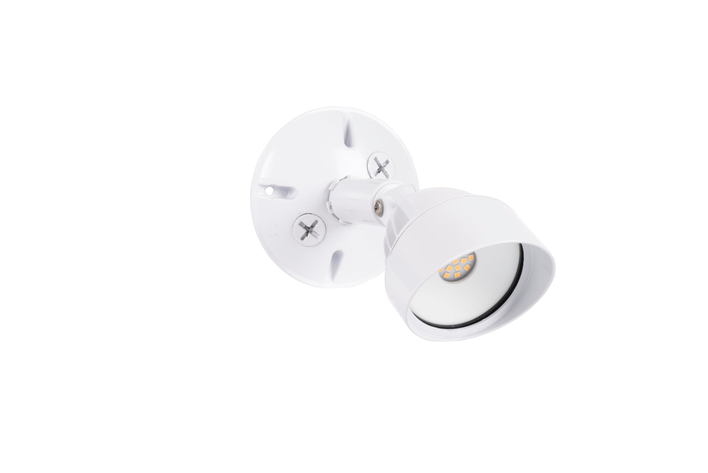 Z421-W-LED - LED Flood 1 Light 4.45" Wide Outdoor Flood - White