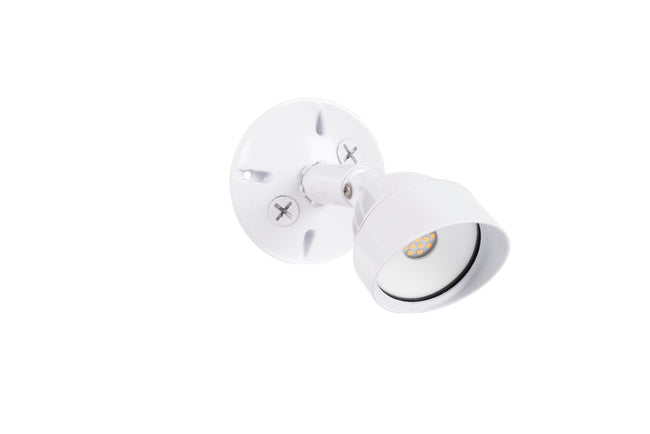 Z421-W-LED - LED Flood 1 Light 4.45" Wide Outdoor Flood - White