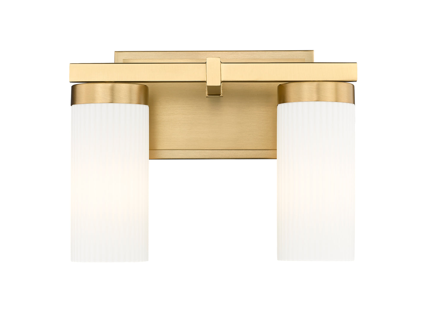 3044-2V-MGLD - Danica 2 Light 12" Vanity - Modern Gold