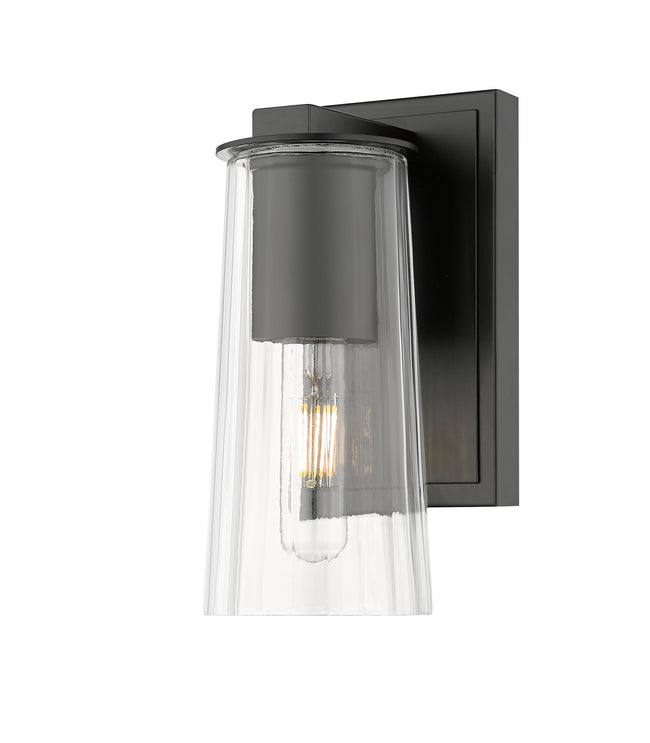 826-1S-MB - Titus 1 Light Wall 10" Sconce - Matte Black