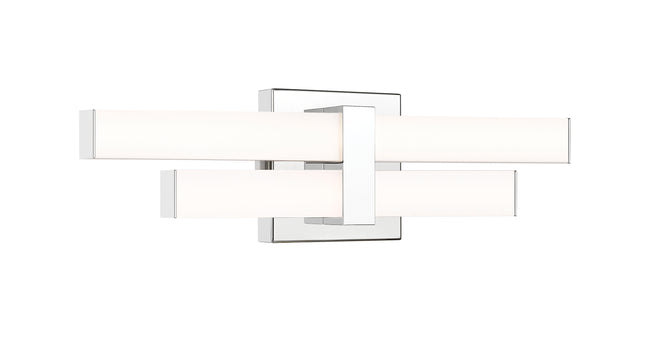 1008-18W-CH-LED - Zane 2 Light 18" Vanity - Chrome
