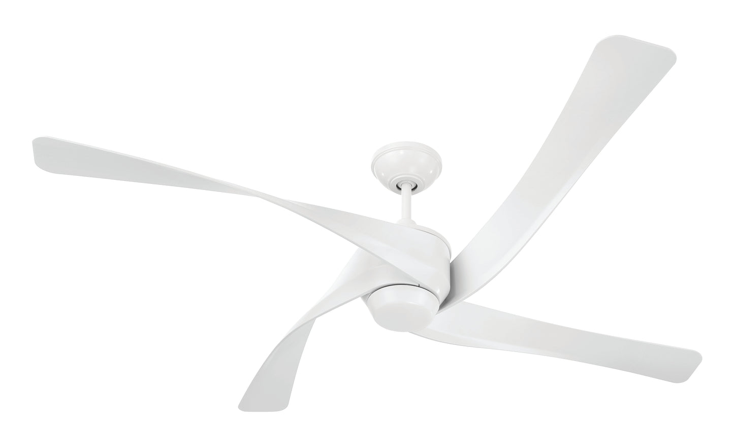 VNN58W4 - Venn 58" Indoor/Outdoor Ceiling Fan 58" 4 Blade Indoor Outdoor Ceiling Fan with Light Kit - White
