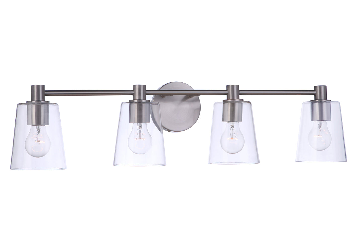 12633BNK4 - Emilio 4 Light 33" Wide Vanity Light - Brushed Nickel