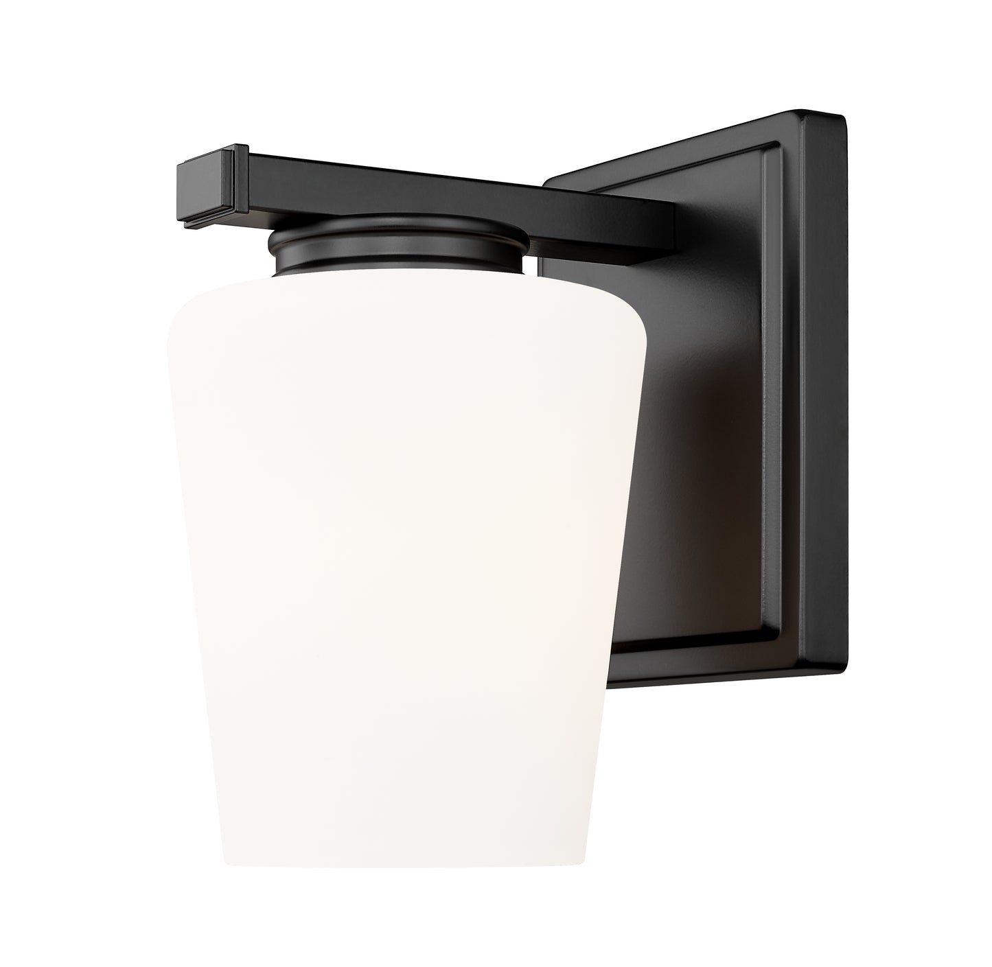 7703-1S-MB - Nextra 1 Light Wall 8" Sconce - Matte Black