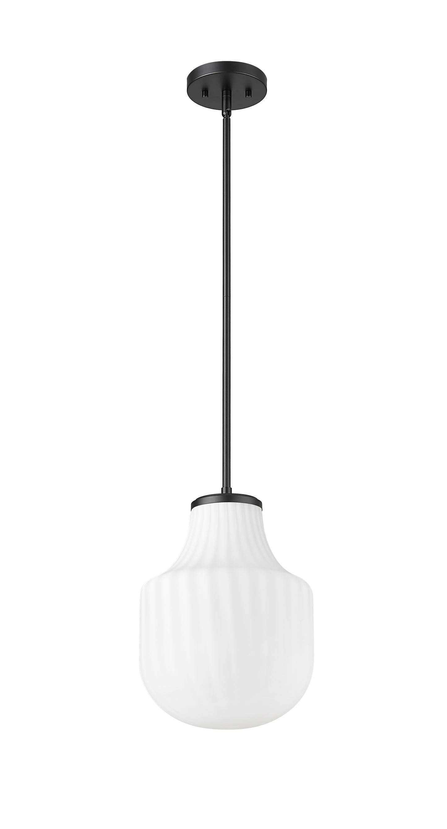 7510P10-MB - Newbury 1 Light 10" Pendant - Matte Black