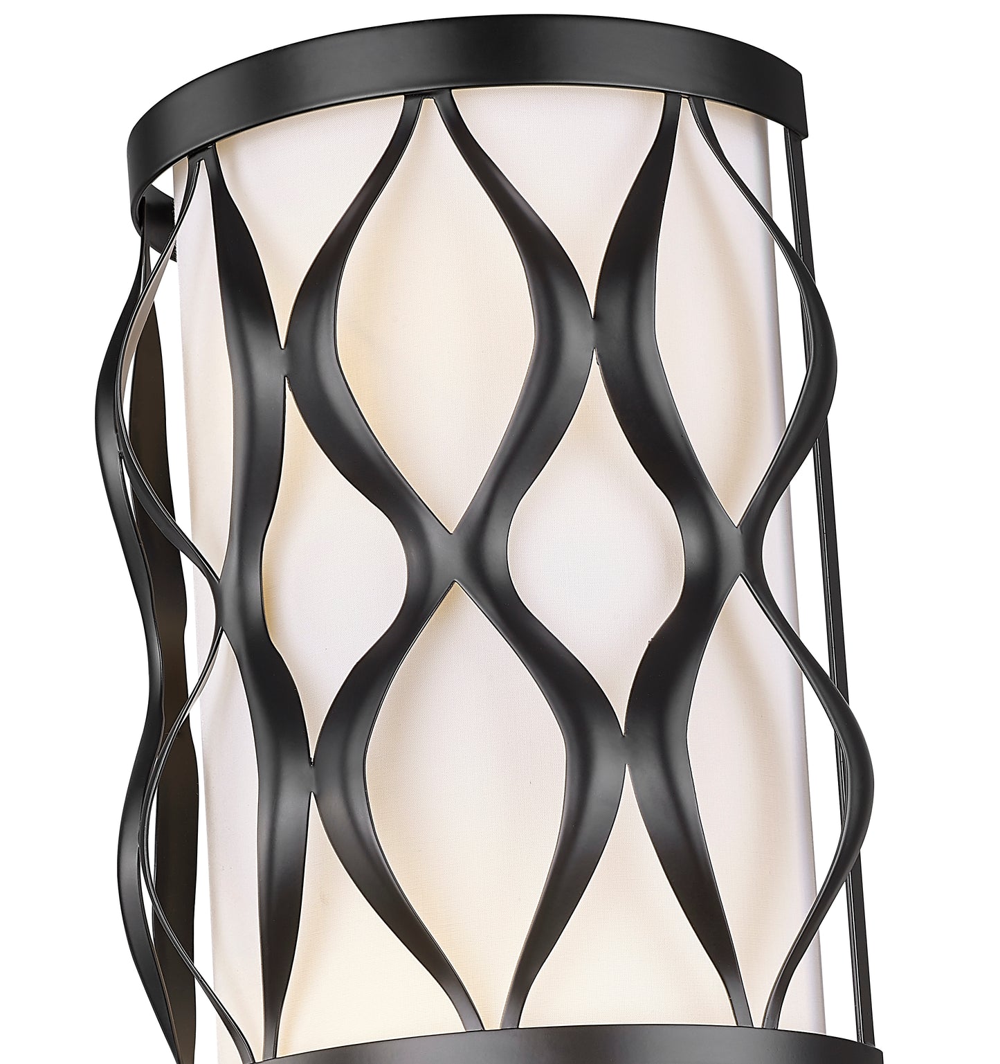 1948-3S-MB - Harden 3 Light Wall 22" Sconce - Matte Black