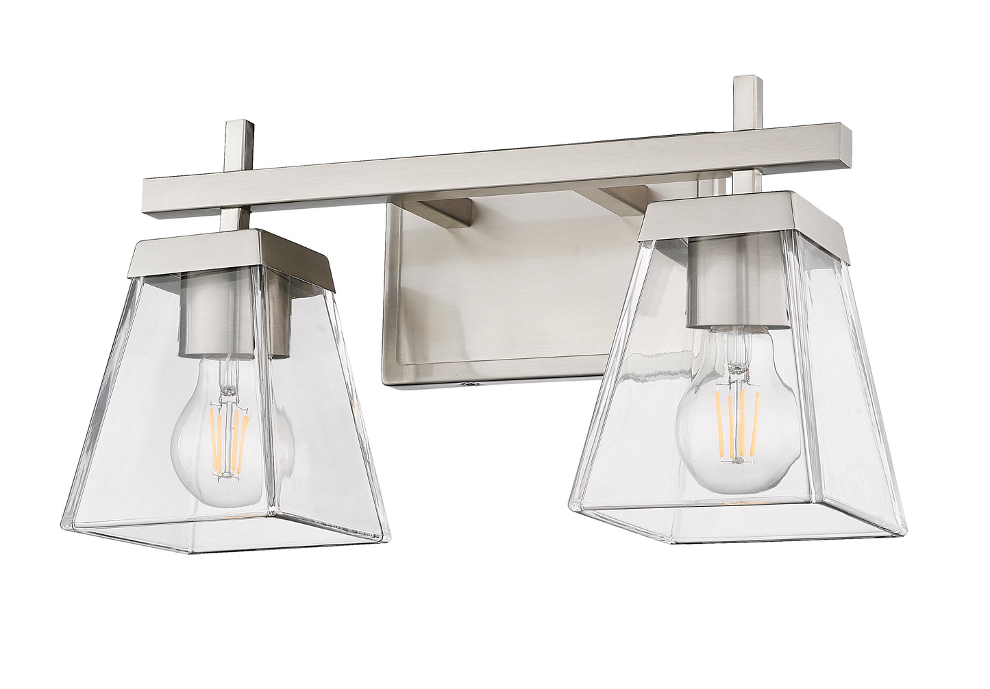 819-2V-BN - Lauren 2 Light 16" Vanity - Brushed Nickel