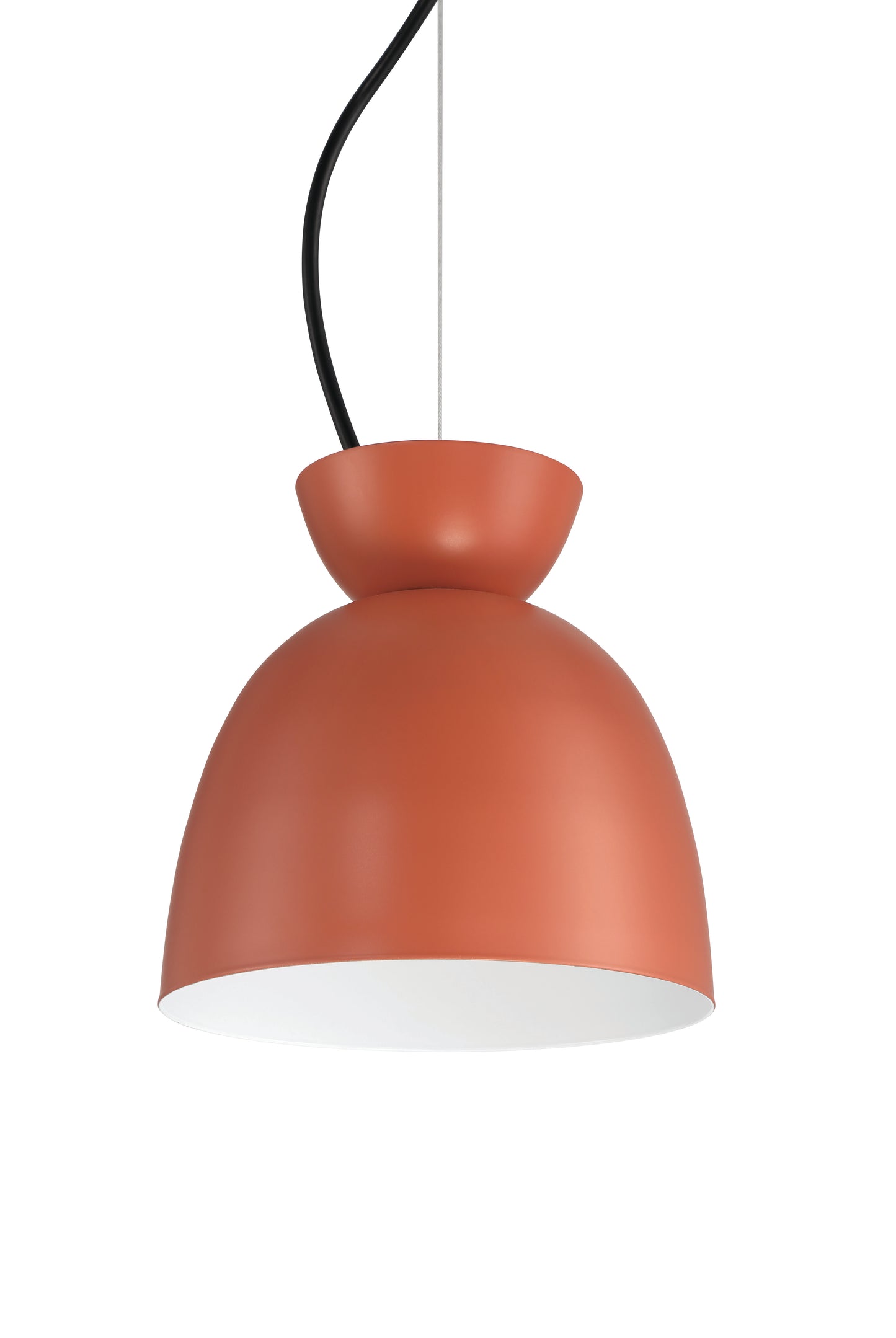 59191-BCY - Ventura Dome 1 Light 7.5" Wide Mini Pendant - Baked Clay
