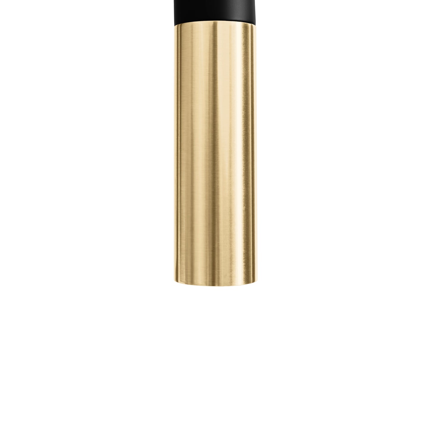 GEM-KF-ZMBCB - Autograph Edition Gemini Pull Down Single Handle Kitchen Faucet in Matte Black and Champagne Bronze