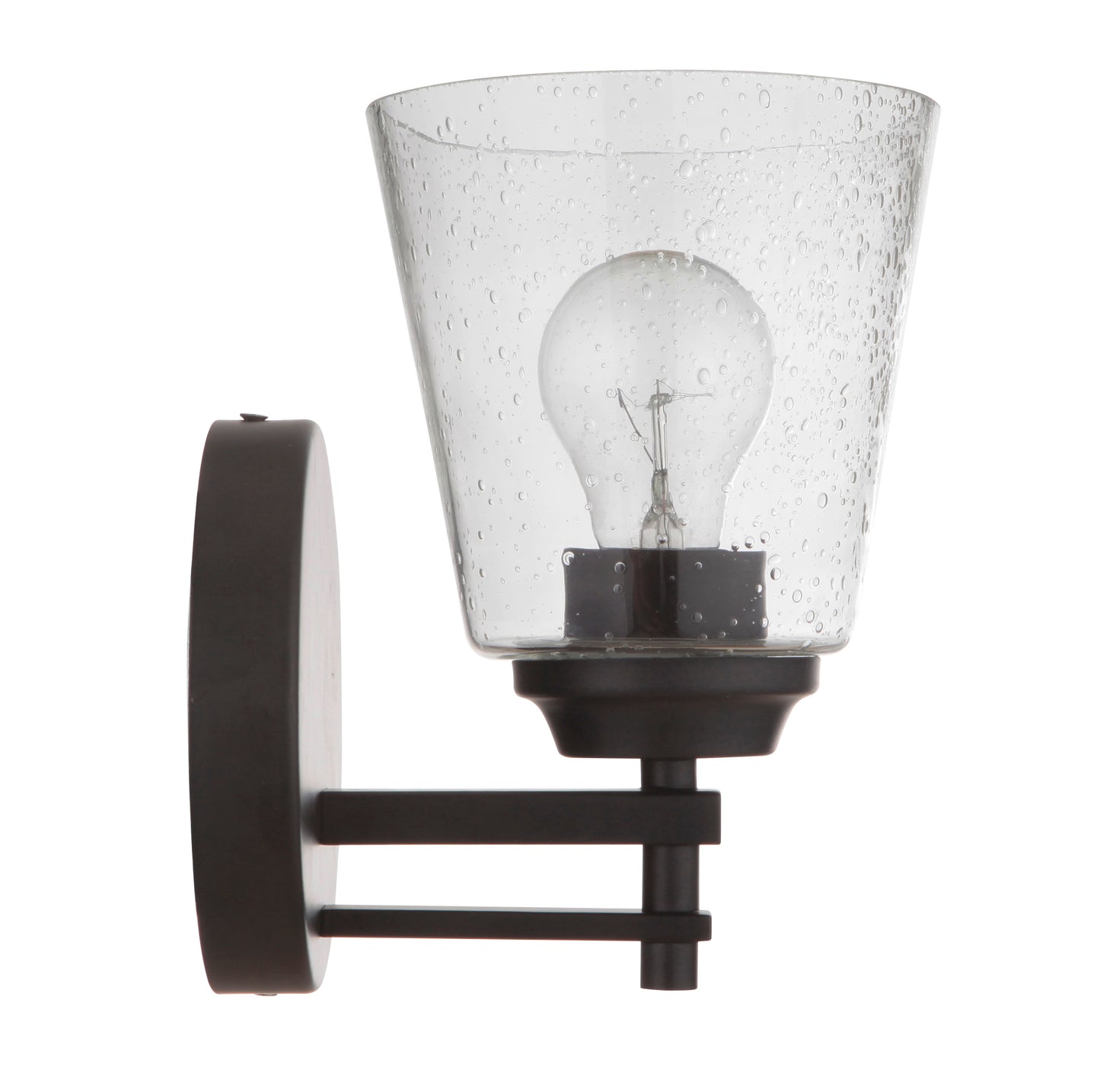 19606FB1 - Drake 1 Light 8.5" High Wall Sconce - Flat Black
