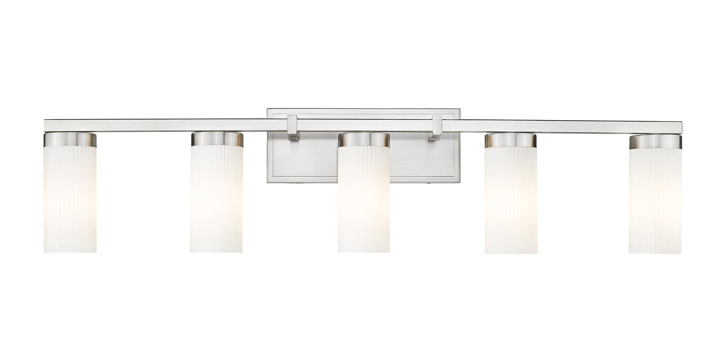 3044-5V-BN - Danica 5 Light 39" Vanity - Brushed Nickel