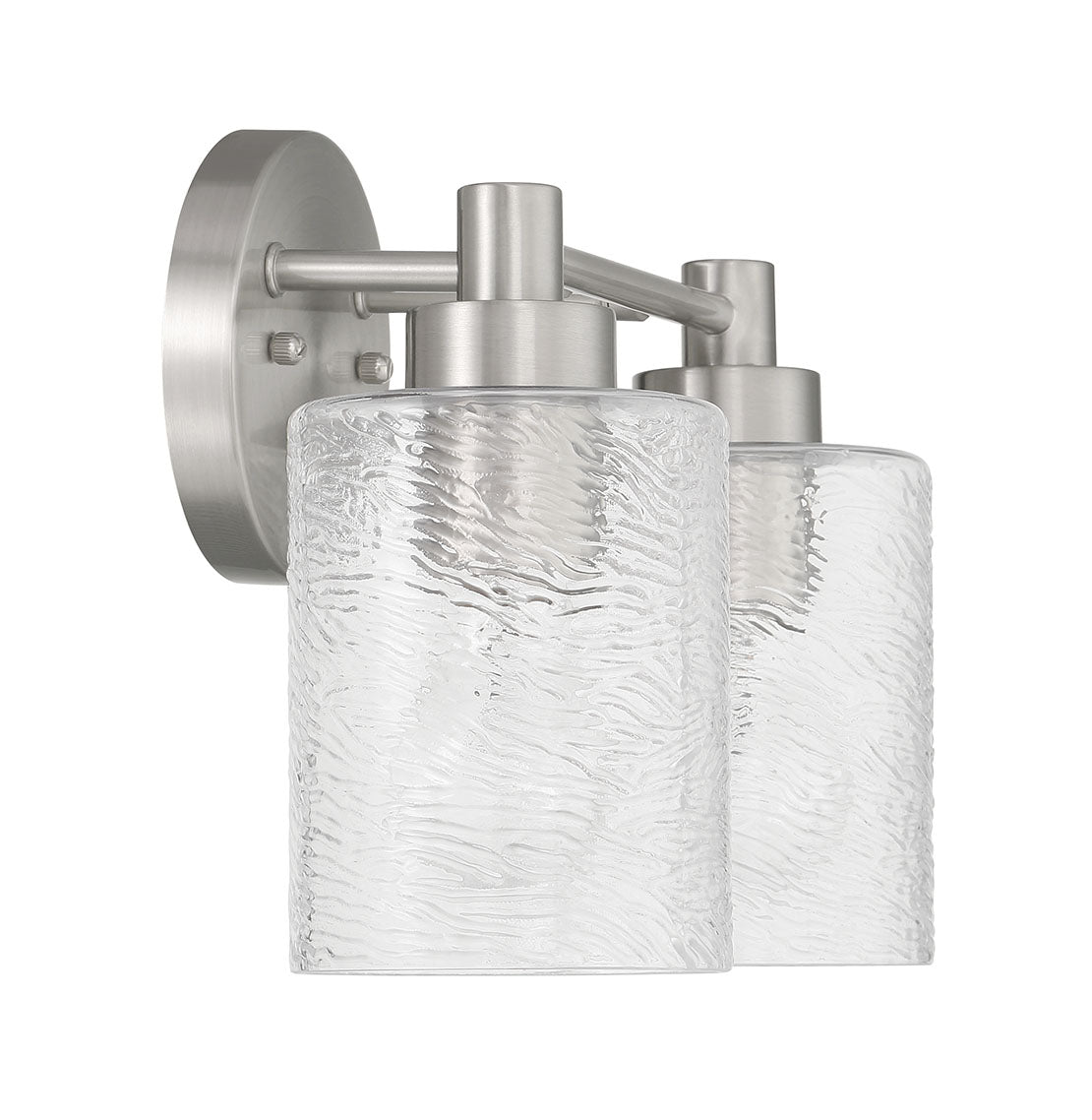 60202-BNK - Lyndsey 2 Light 12.38" Wide Vanity Light - Brushed Nickel
