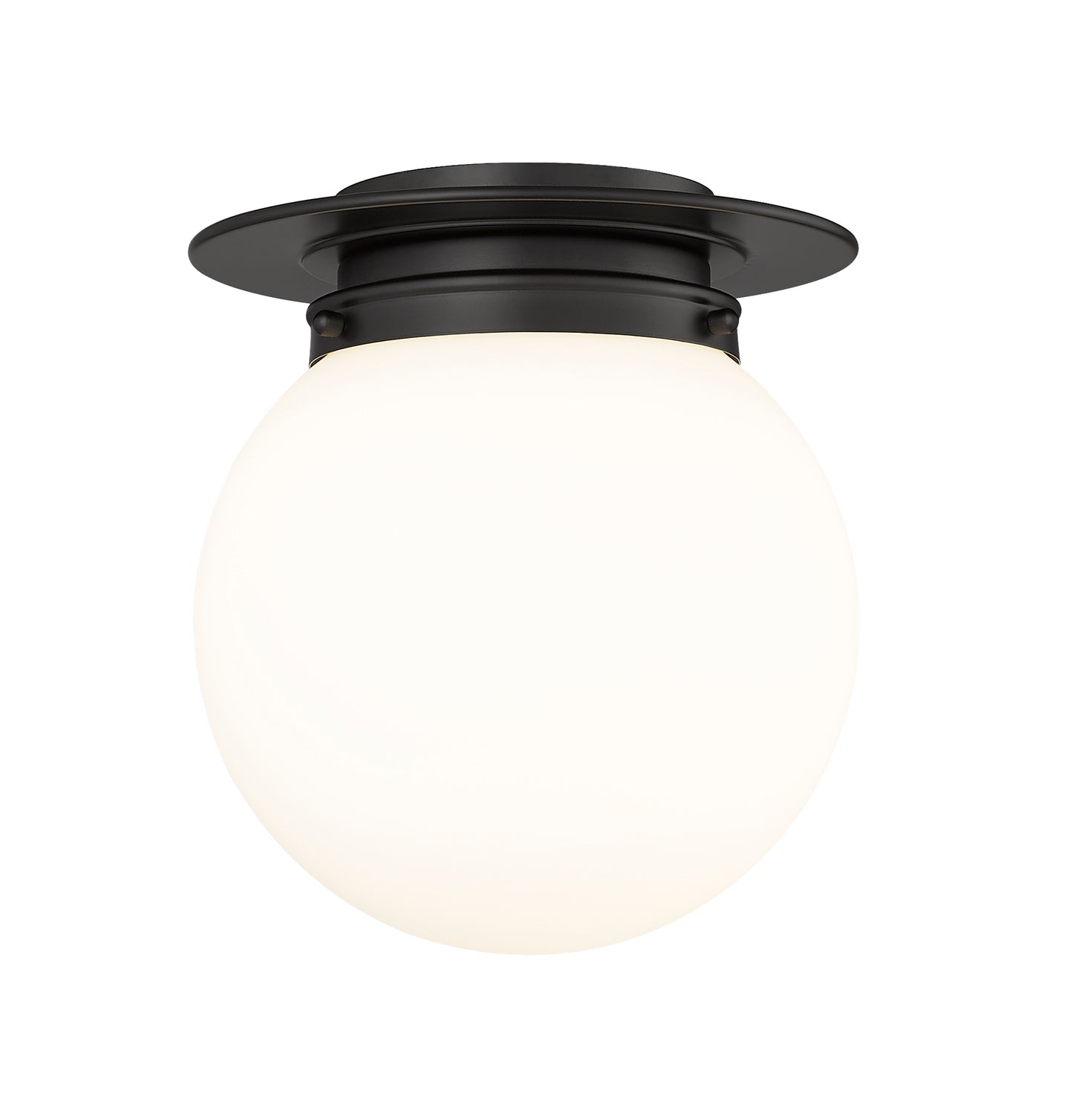 7505F9-MB - Calhoun 1 Light Flush 9" Mount - Matte Black