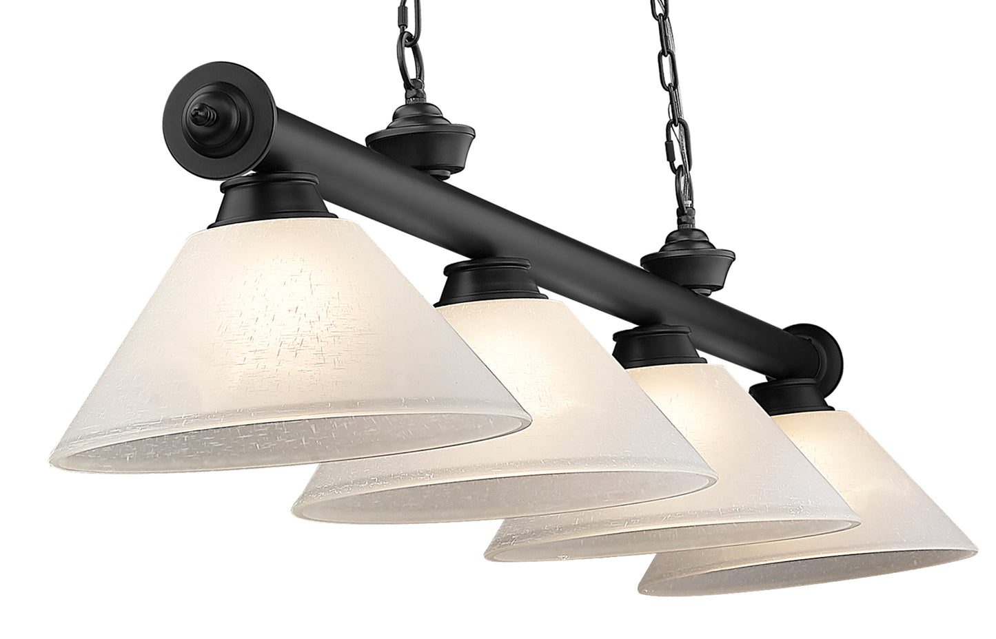 2306-4MB-AWL14 - Cordon 4 Light 81" Billiard - Matte Black