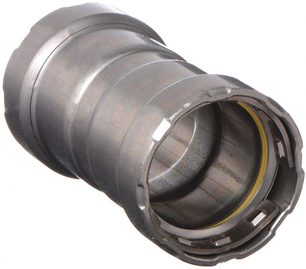 25011 - MegaPressG 6615 Carbon Steel Coupling With Stop, 1"