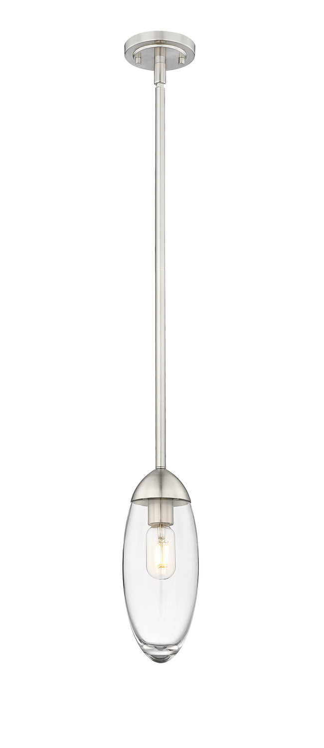 651P-ROD-BN - Arden 1 Light 4" Pendant - Brushed Nickel