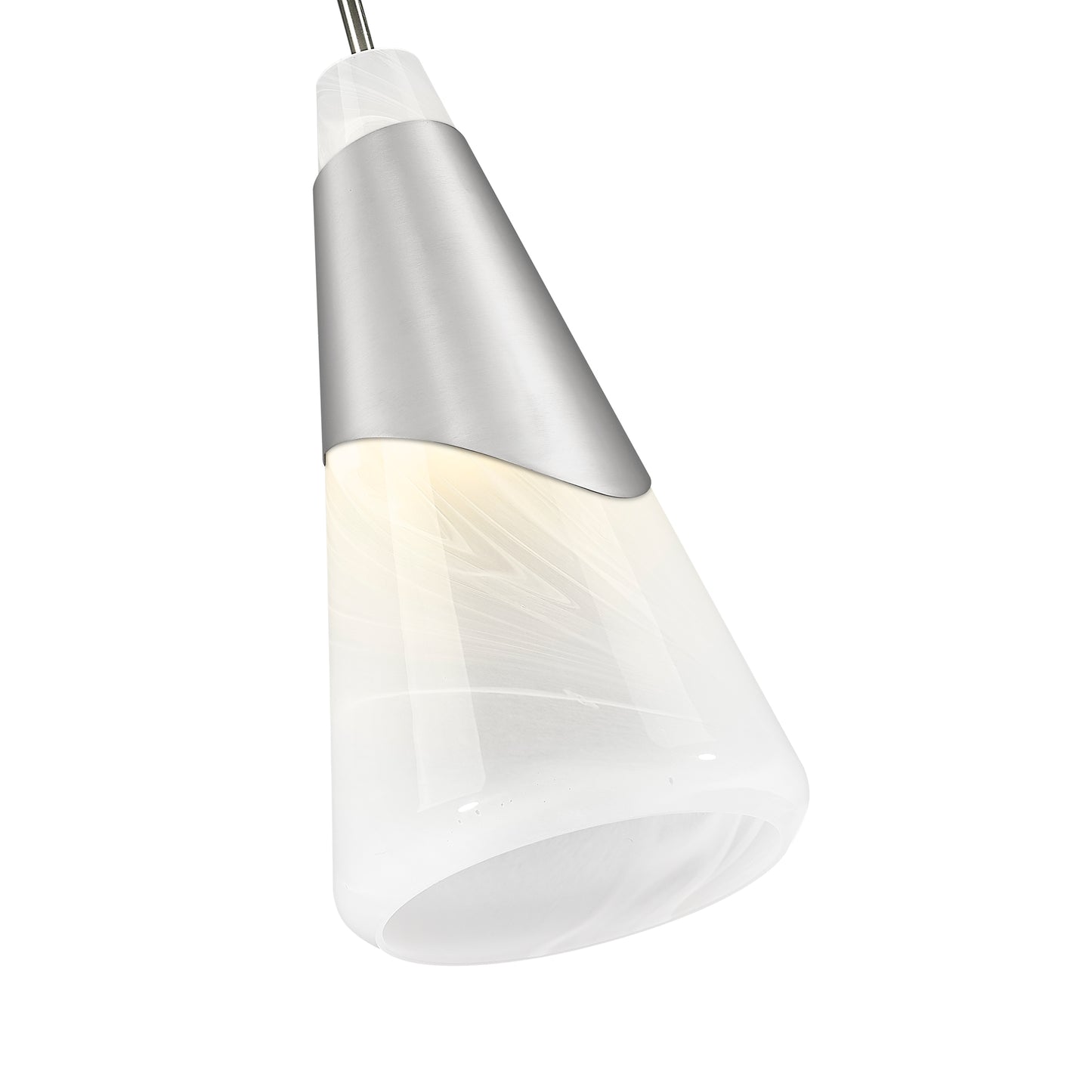 828P7-BN - Aimie 1 Light 7" Pendant - Brushed Nickel
