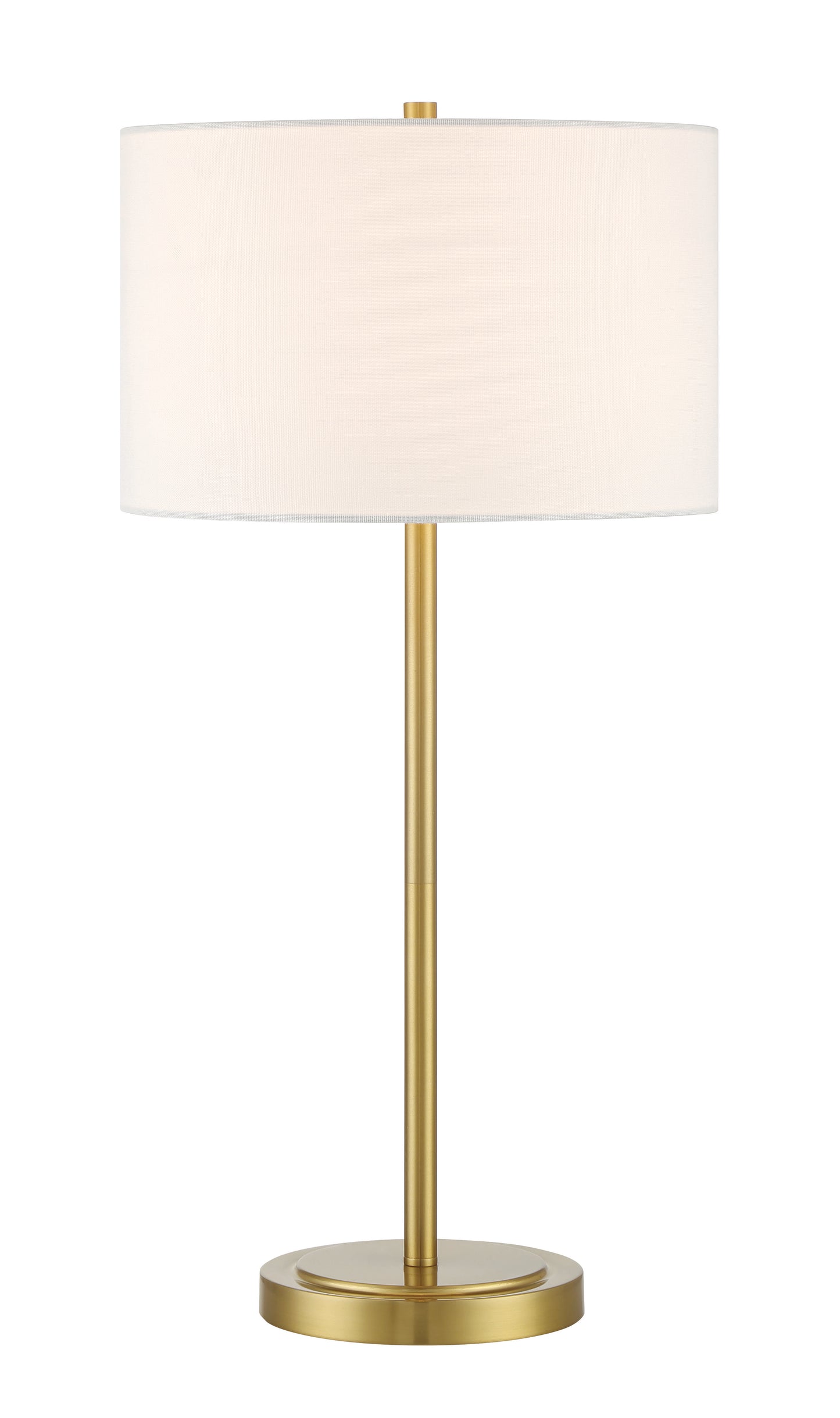 87009SB-T - Jones 1 Light 27" High Table Lamp - Satin Brass