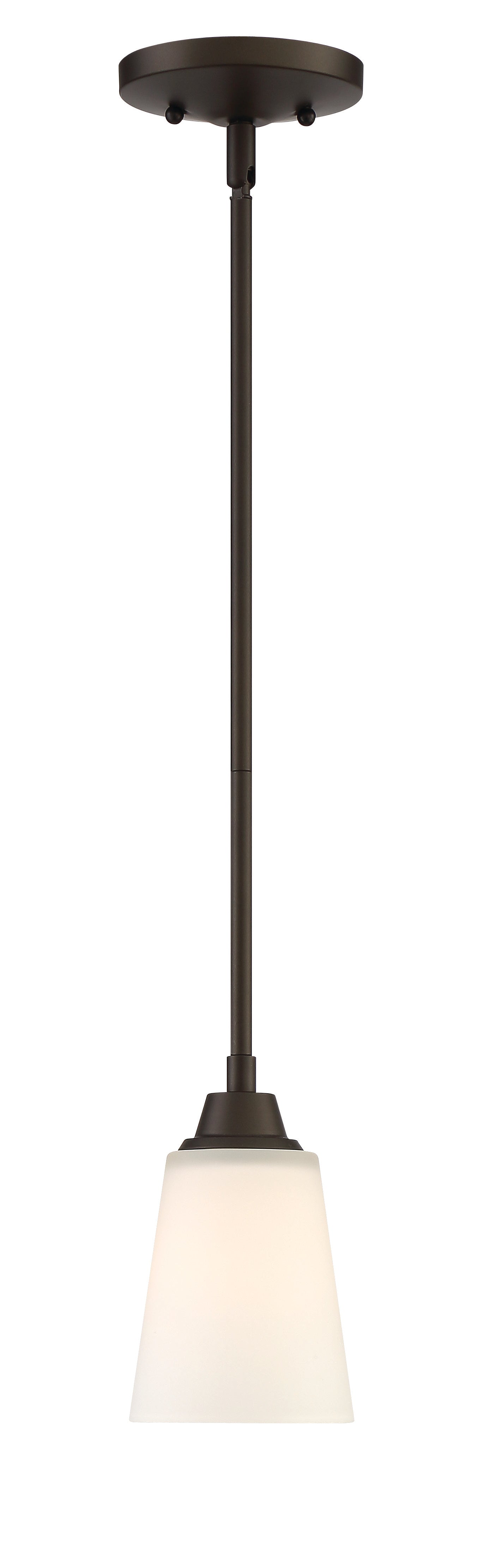 41991-ESP - Grace 1 Light 5" Wide Mini Pendant - Espresso