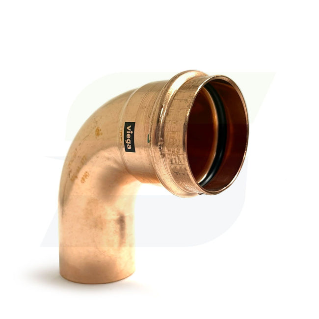 77072 - 2" Copper ProPress x Fitting 90 Degree Street Elbow
