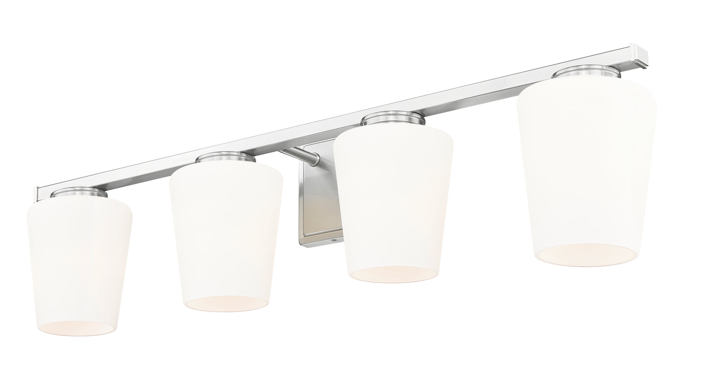 7703-4V-BN - Nextra 4 Light 32" Vanity - Brushed Nickel