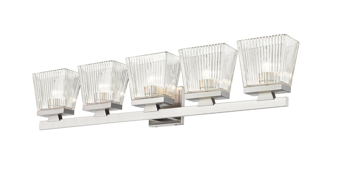 1936-5V-BN - Astor 5 Light 36" Vanity - Brushed Nickel