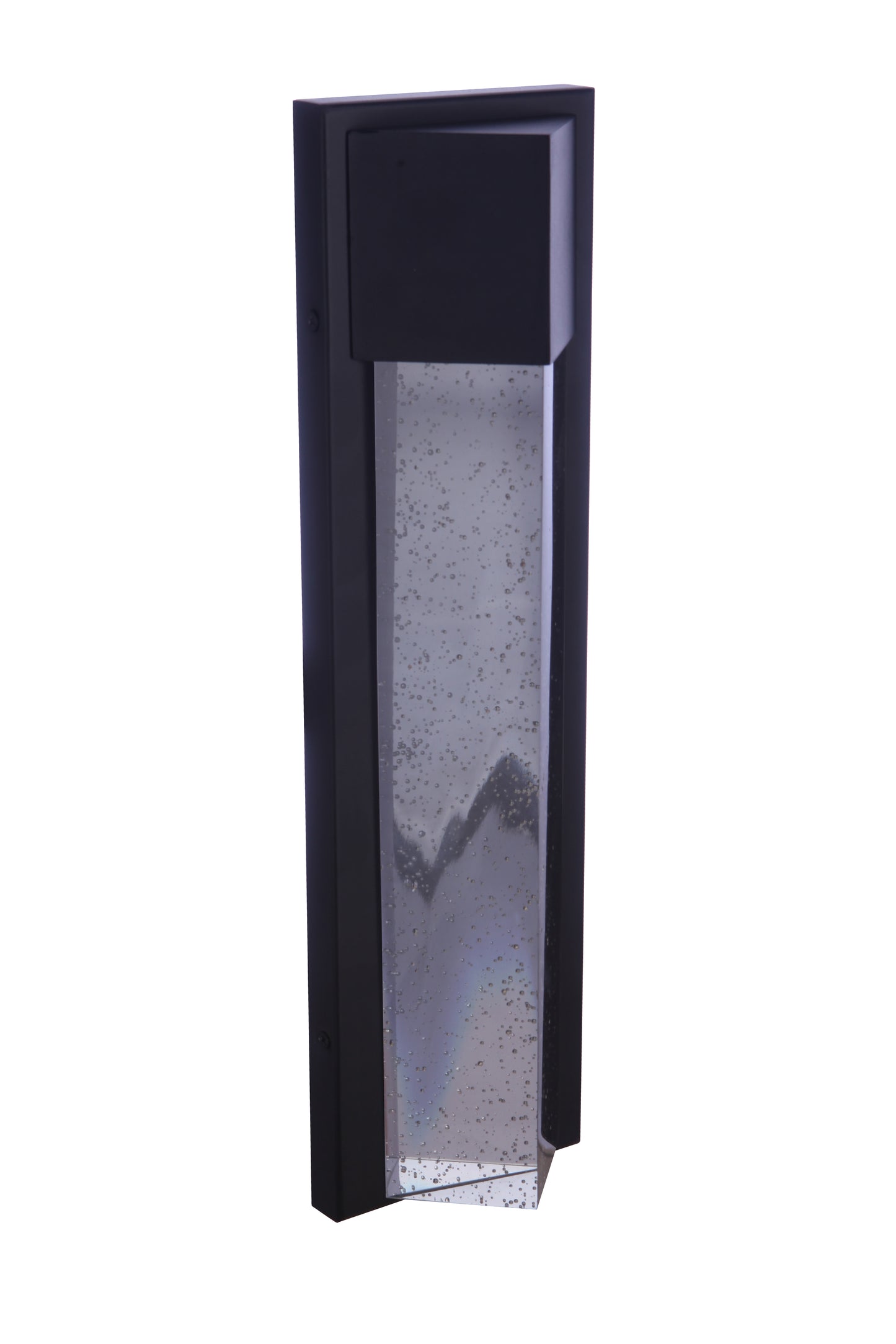 ZA6212-MN-LED - Tony 17" High Outdoor Pocket Sconce - Midnight