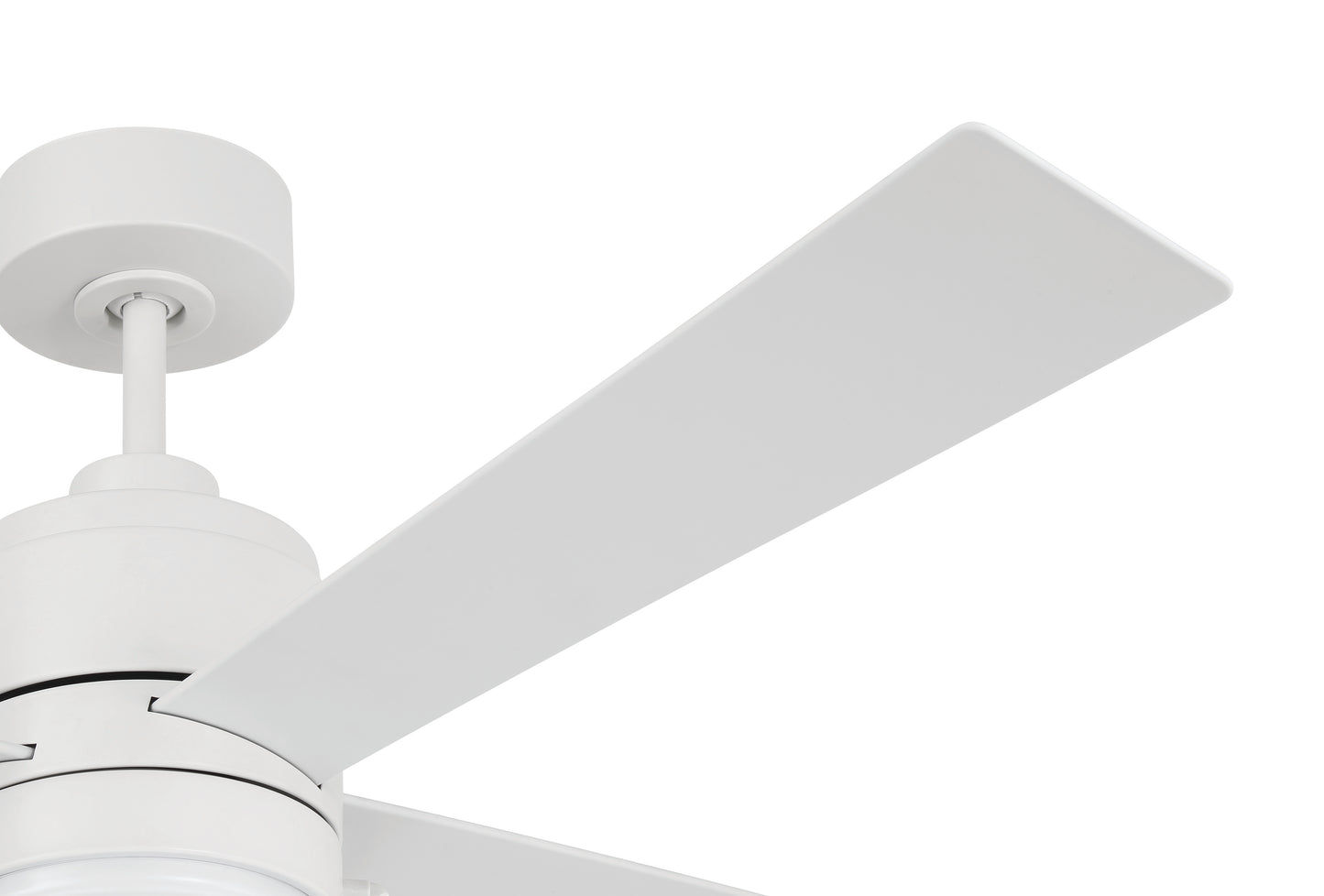 OMCY52W4-PC - Outdoor McCoy 52 4 Blade with Pull Chains 52" 4 Blade Indoor Outdoor Ceiling Fan with Light Kit - White